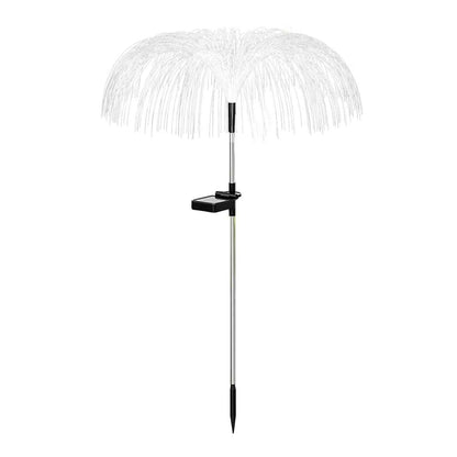 Solar Outdoor Lights – 7-Color Waterproof Jellyfish Like Firework Home Decor (2pcs)