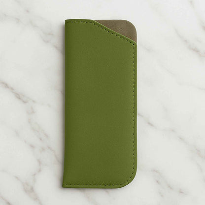 Slim PU Leather Glasses Sleeve - (1 Pc)
