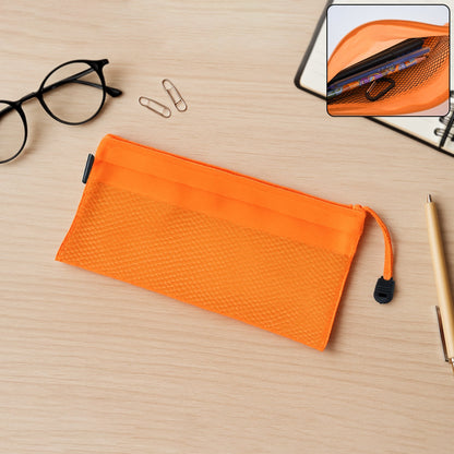 Desk Zip Mesh Supplies Bag