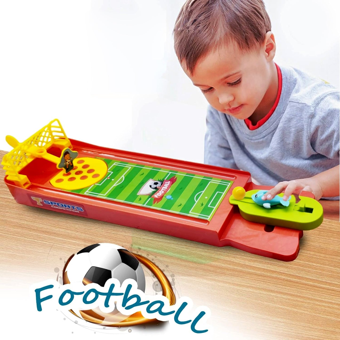 Mini Table Top Finger Football Game for Kids-Desktop Game for Kids & Adults