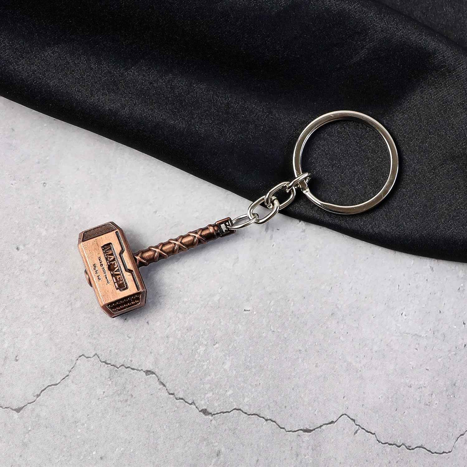 Metal Hammer Shape Keychain (1 Pc)