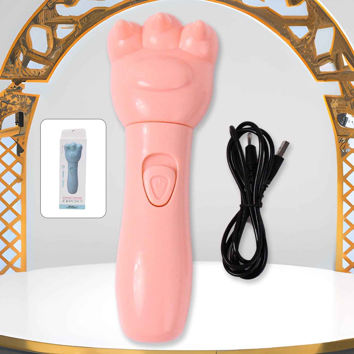 Bear Hand Massager for Khujli Relief - Soothing Comfort for Itchy Skin