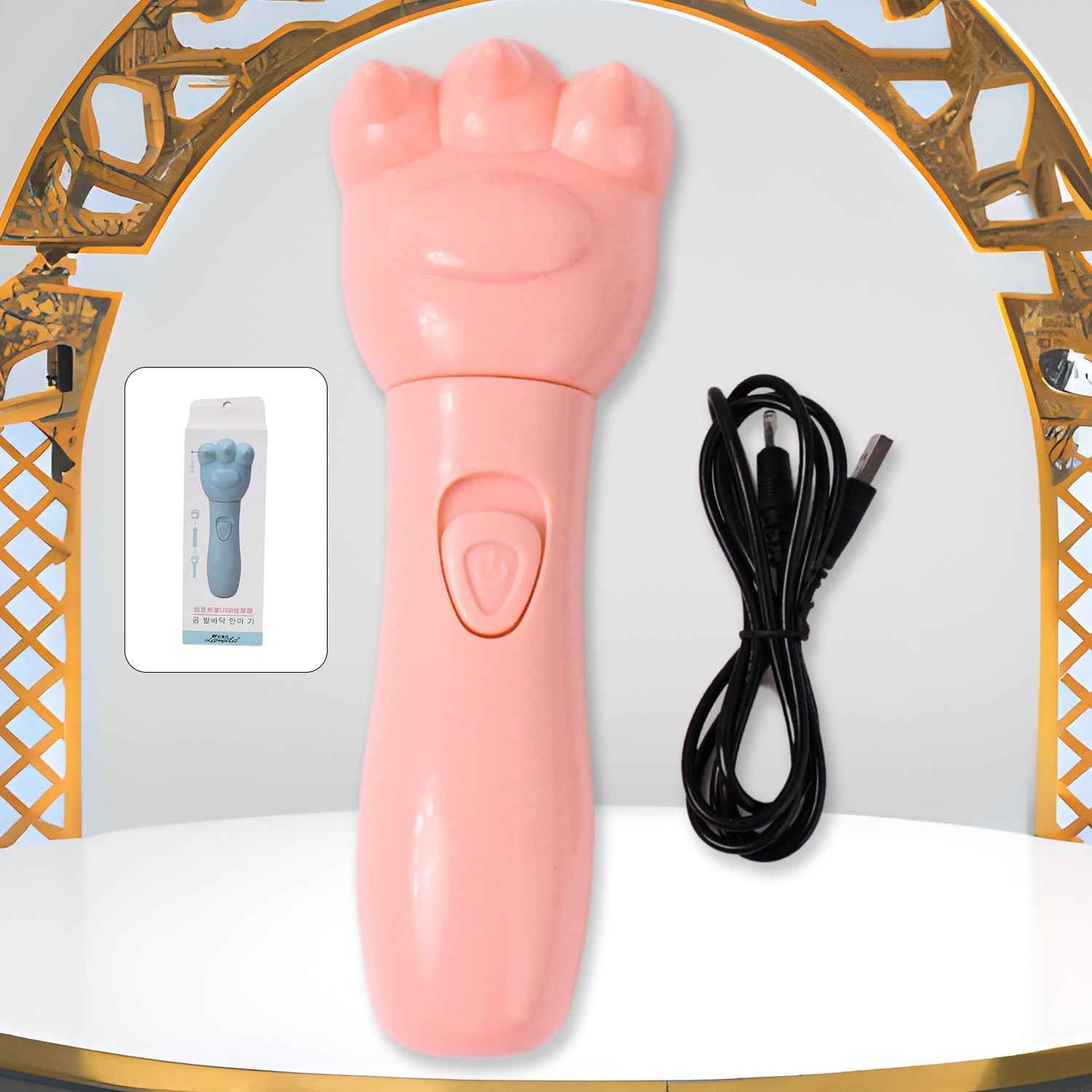 Bear Hand Massager for Khujli Relief - Soothing Comfort for Itchy Skin