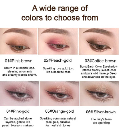 02#Peach-gold AJAJ Gradient Dual Color Eyeshadow Stick Zaavio®