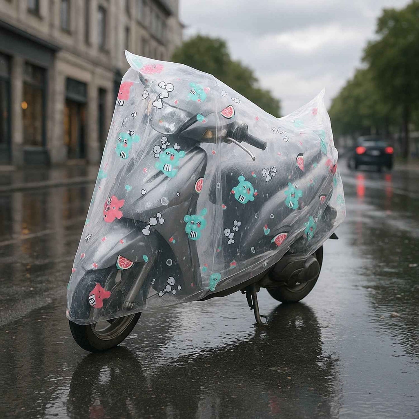 Bicycle / Scooter / Electric-Bike Full Rain Cover 120 × 220 cm