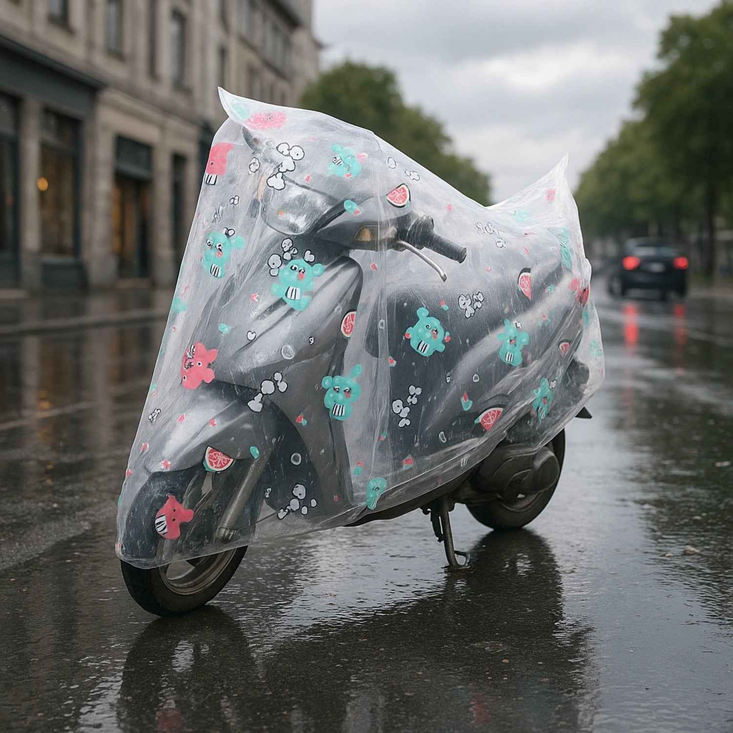 Bicycle / Scooter / Electric-Bike Full Rain Cover 120 × 220 cm