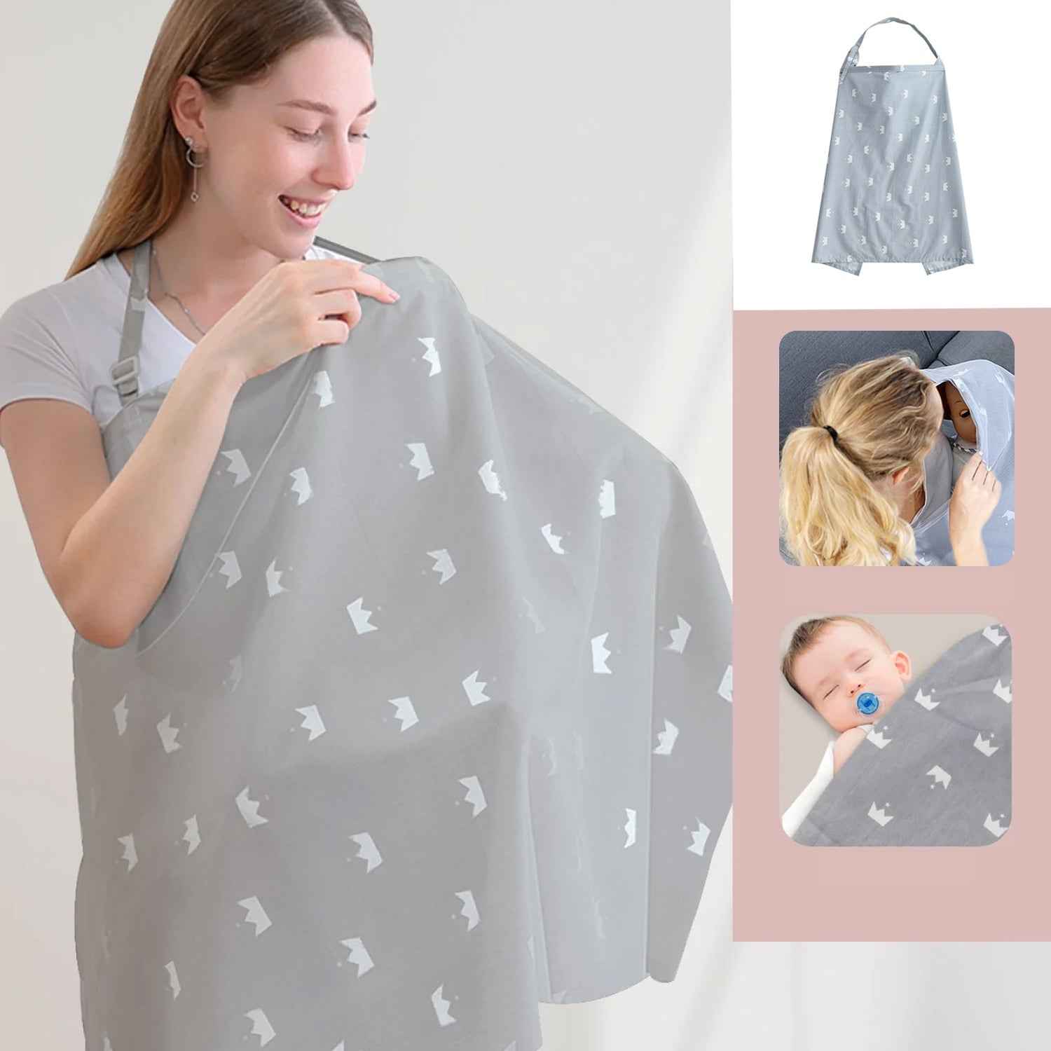Multi-Functional Baby Nursing Cover (1 Pc)