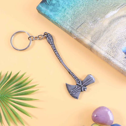 Premium Metal Axe Keychain (1 Pc)