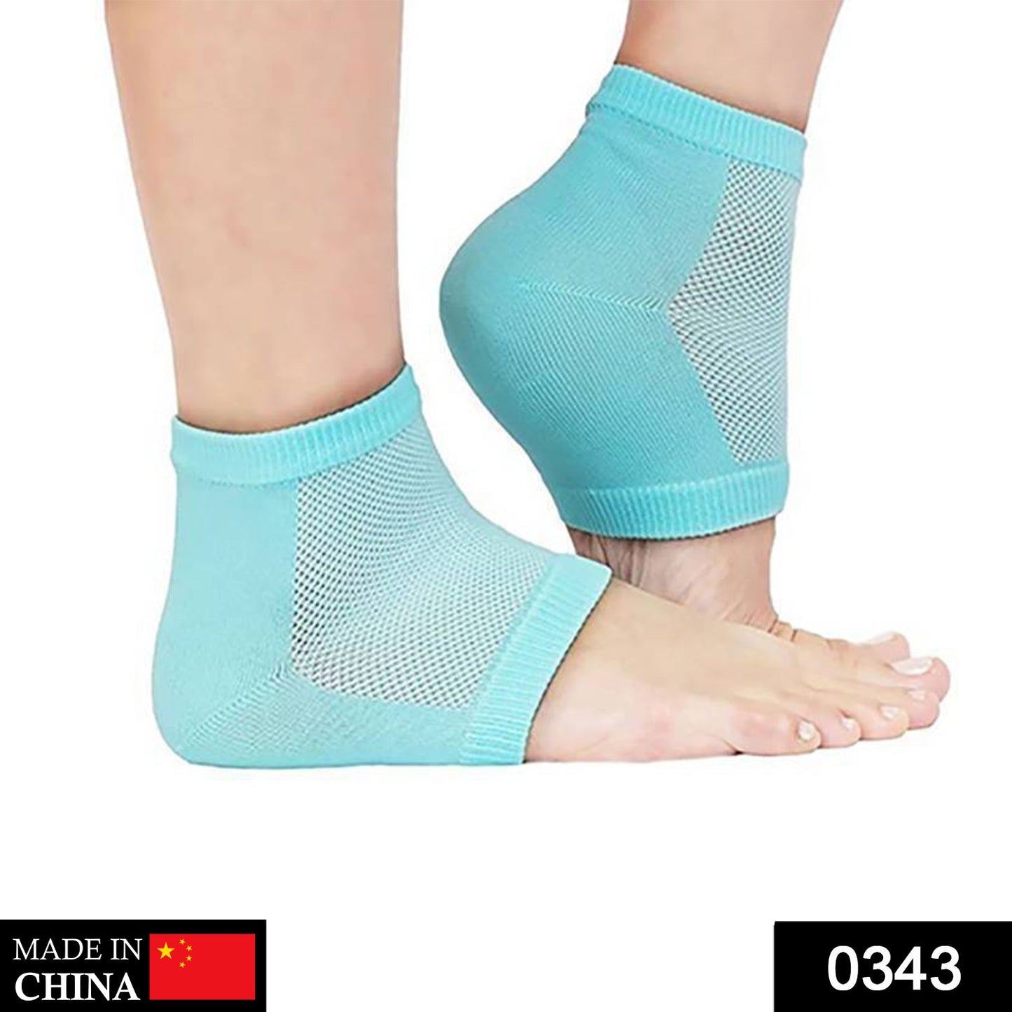 Gel heel socks 