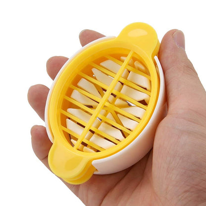 Egg Slicer, 3 in 1 Boiled Egg Slicer, Egg Slicer Restaurant Kitchen Tool (1 Pc)