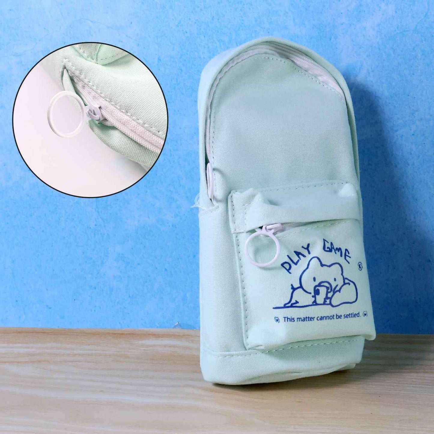 Mini Backpack-Style Pencil Pouch - (1 Pc)