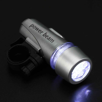 Power Beam LED Bicycle Headlight - (1 Pc)