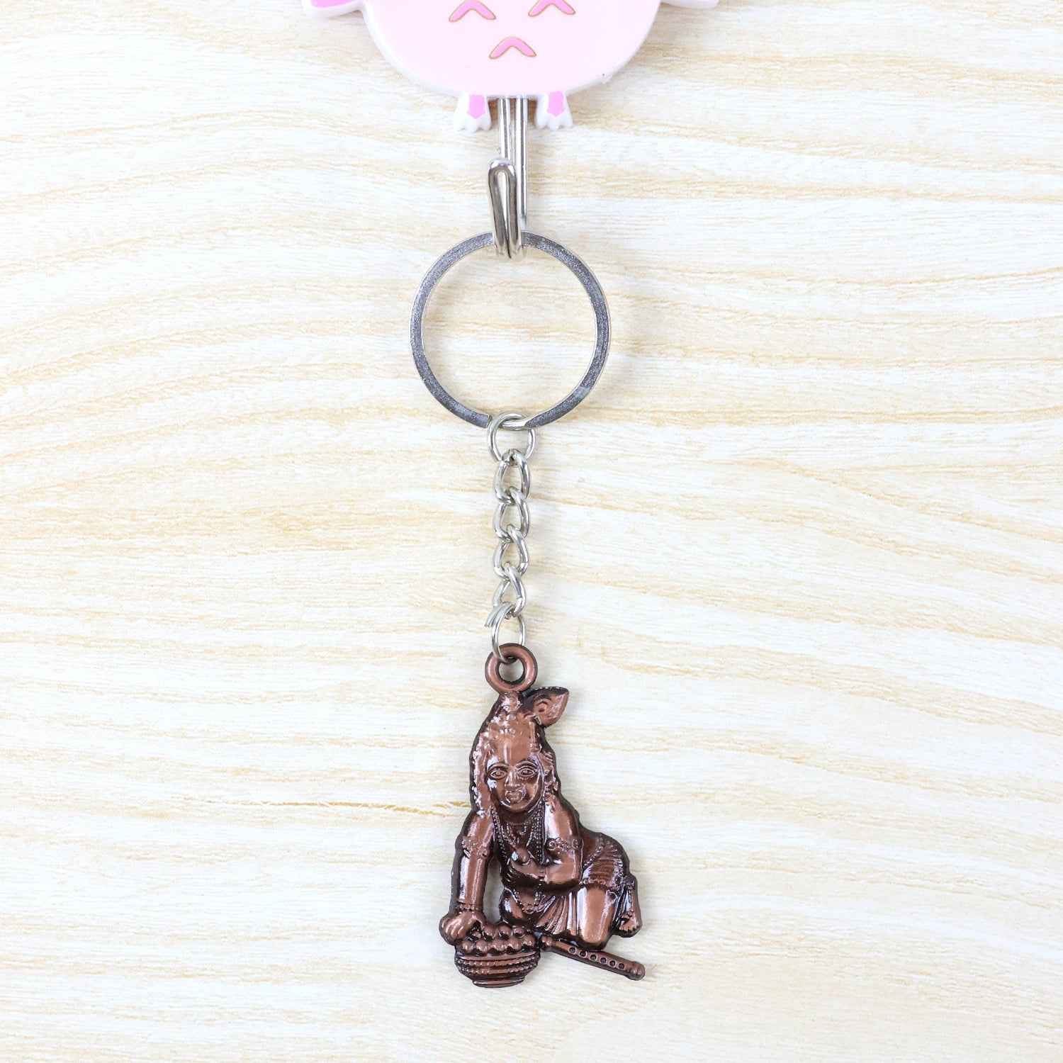 Bal Krishna Crawling Design Keychain (1 Pc)