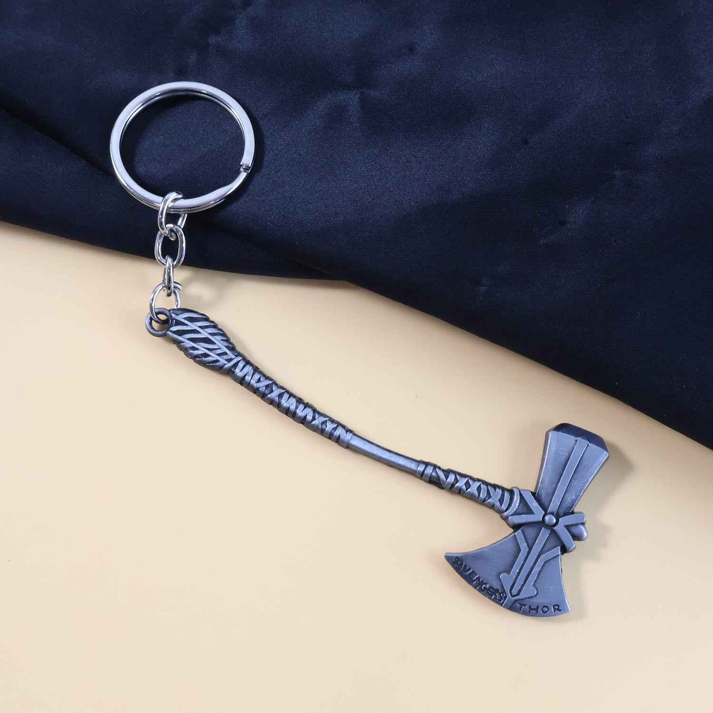 Premium Metal Axe Keychain (1 Pc)