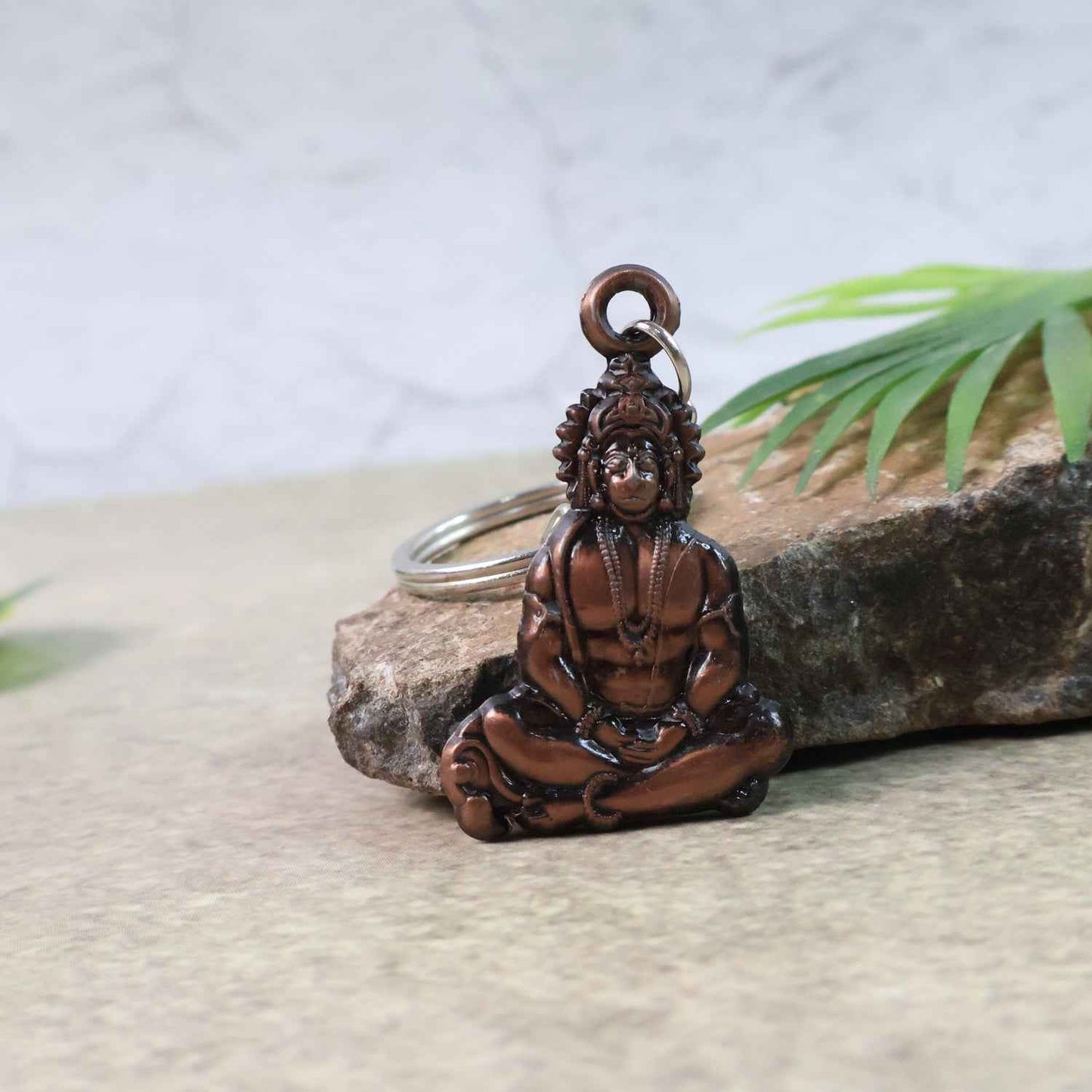 Hanuman Metal Keychain Set (2 Pc Mix Design)