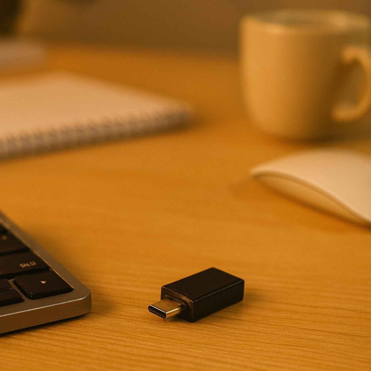 USB Micro & Type-C  to USB-A OTG Adapter - (2 Pc / Set)