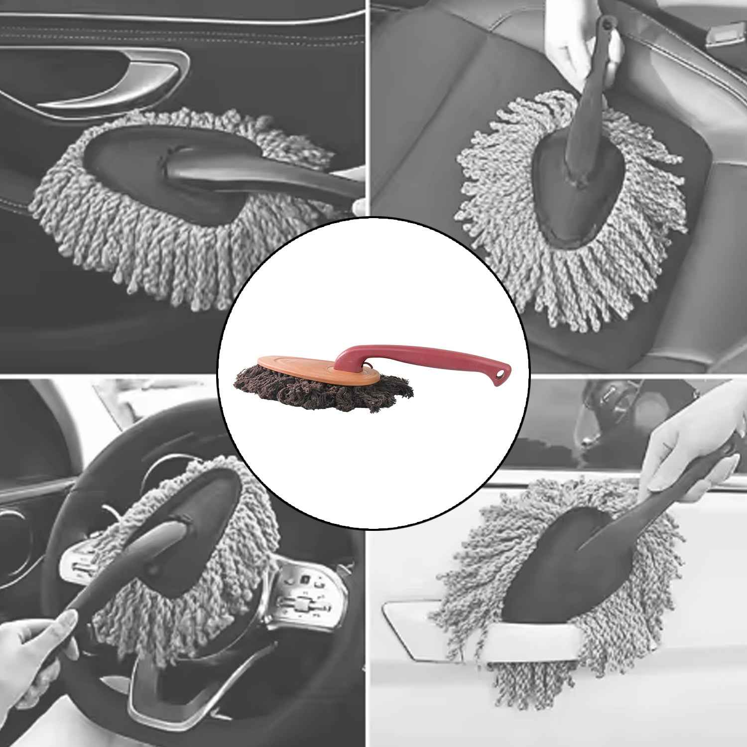 Foldable Car Dusting Brush 360°Rotation Car Dust Brush Exterior (1 Pc / Big / 42 Cm)