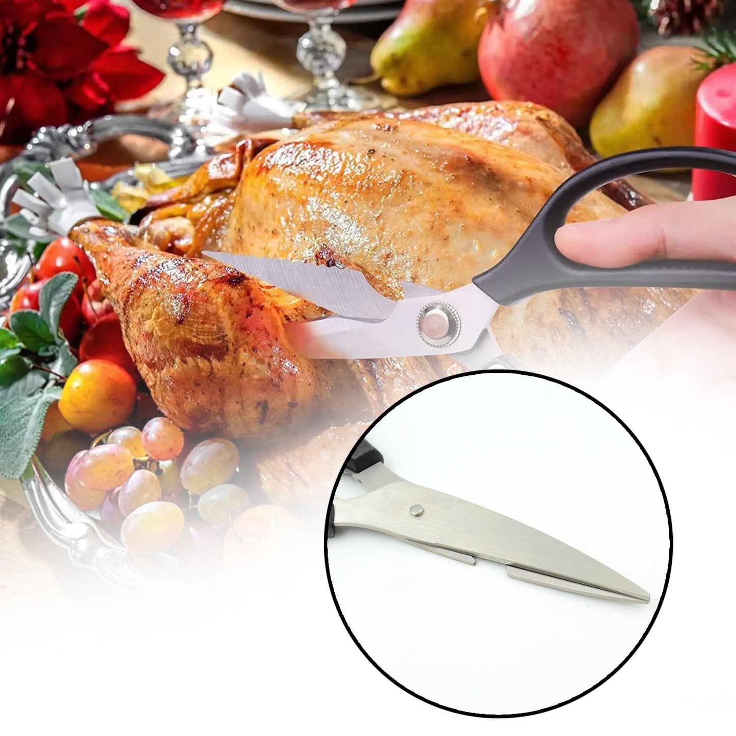 3-in-1 Multi-Function Kitchen Tool Veggies, Fruit, Cheese & Meat with Bottle Opener