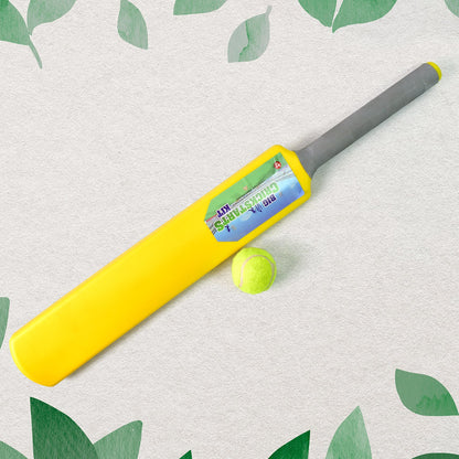 Cricket Kit with Bat, Rubber Ball, Bails, 3 Stumps & Stand Base