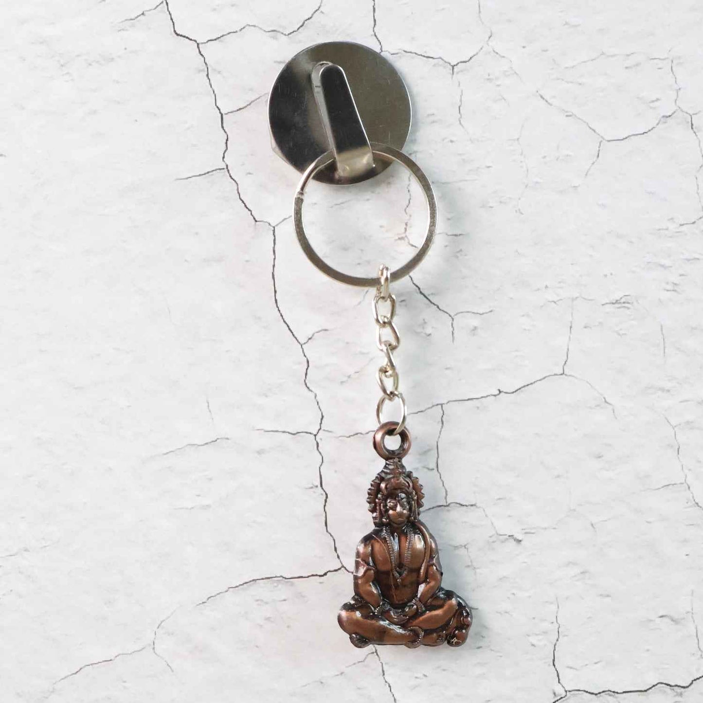 Hanuman Metal Keychain Set (2 Pc Mix Design)