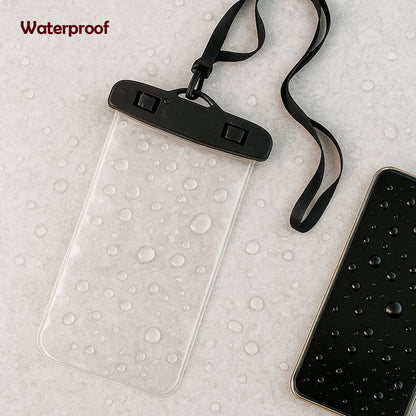 Mobile Cover Pouch Transparent Waterproof Sealed Plastic Smartphone Protective Pouch Cover/Bag for All Mobile Phones