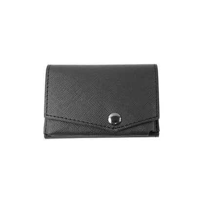 Premium Compact Multi-Card Wallet with Secure Snap Closure