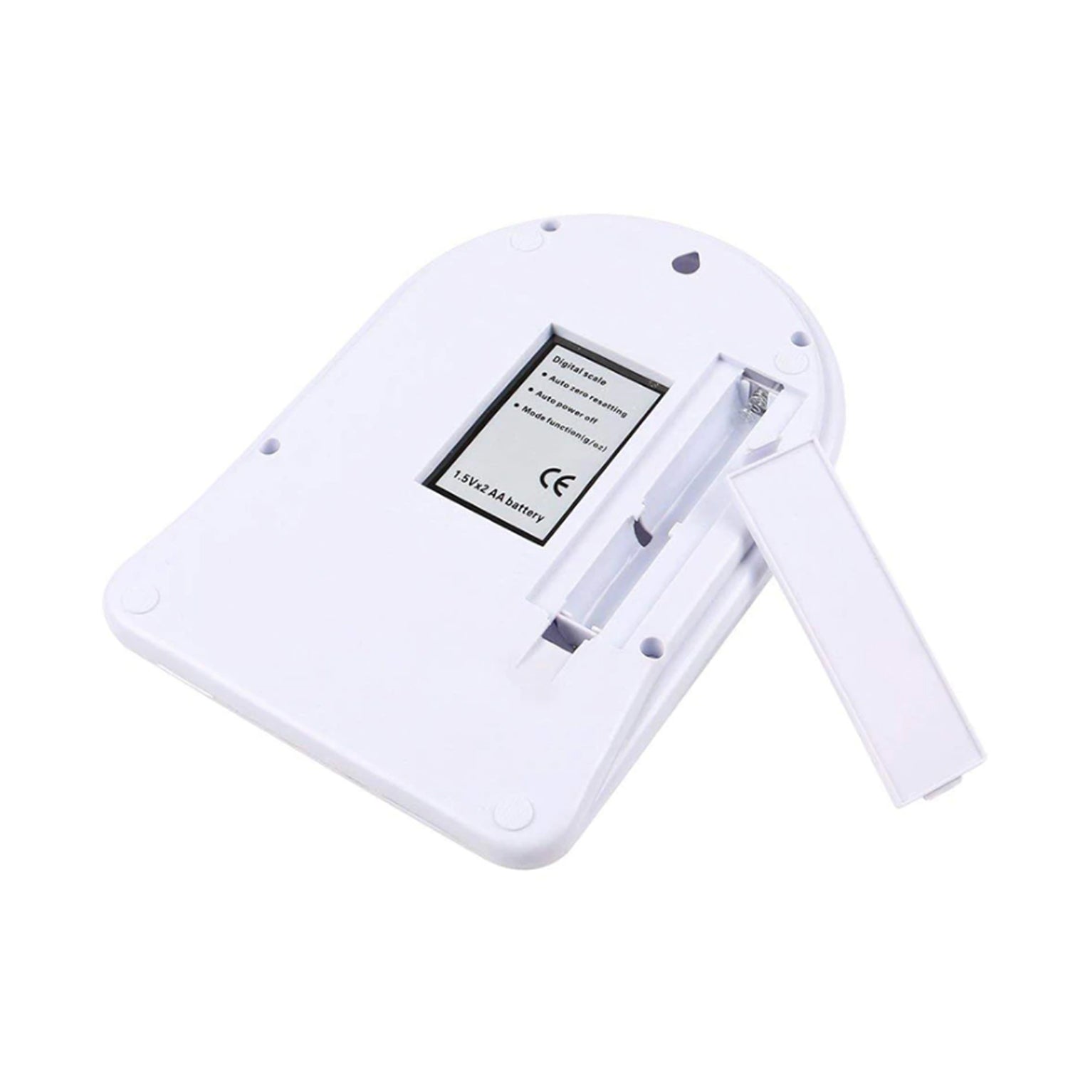 Modern 10 kg digital weighing scale for home use.