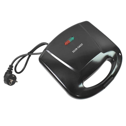 Sandwich Maker, Makes 2 Square Shape Sandwich | Non-Stick Plates| Easy to Use with Indicator Lights