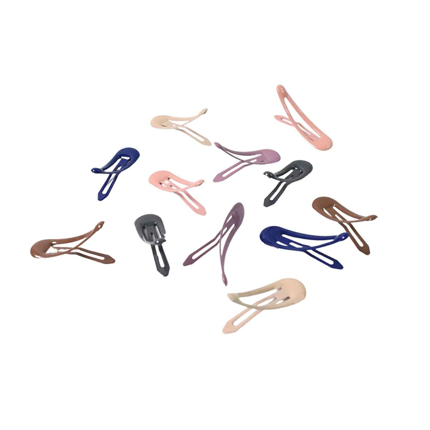Metal Hair Clips Set (12 Pcs Set), Hair accessories
