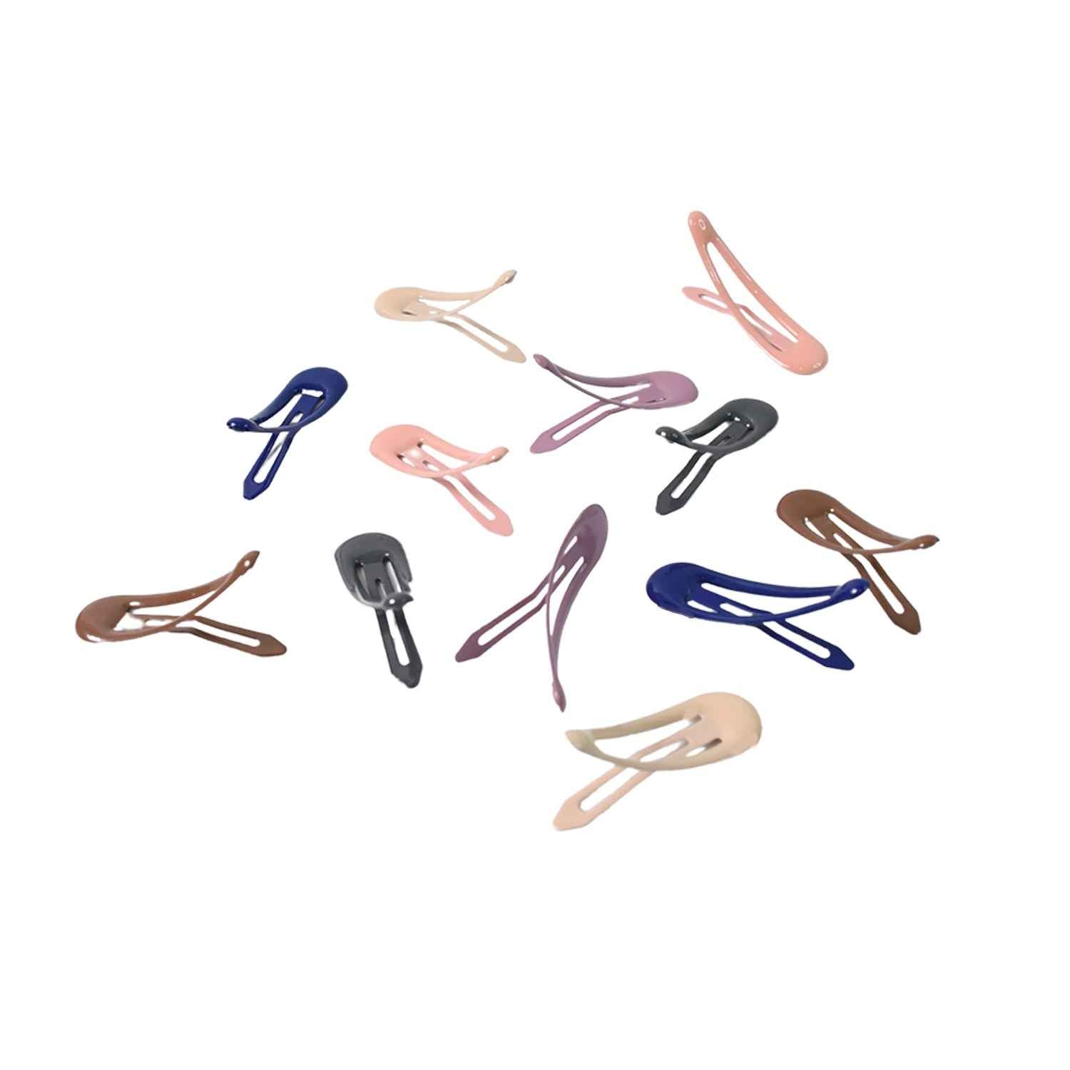 Metal Hair Clips Set (12 Pcs Set), Hair accessories