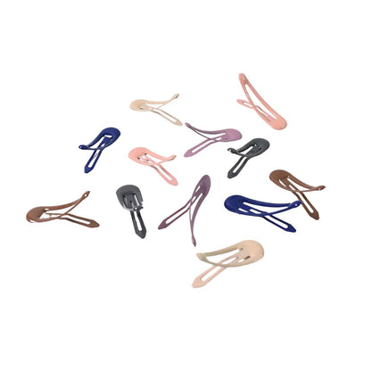 Metal Hair Clips Set (12 Pcs Set), Hair accessories