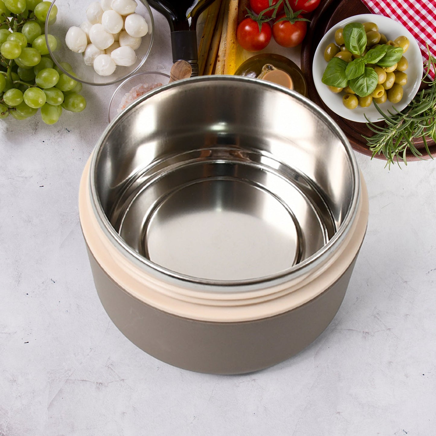 Cresta Food Insulated Airtight Leak-Proof Lunch Box with Spoon