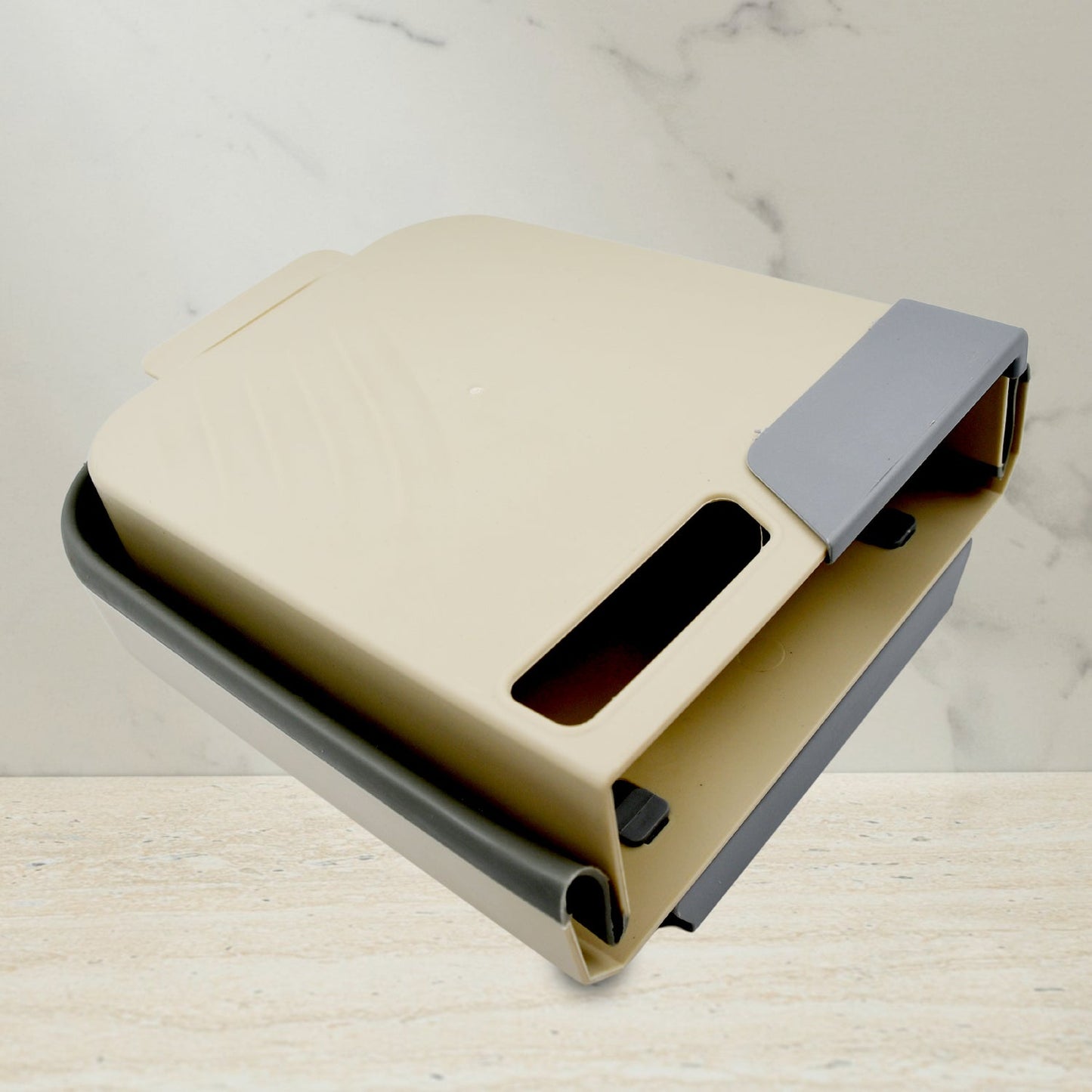 Foldable Hanging Trash Can – Space-Saving Waste Bin for Kitchen, Bathroom & Car