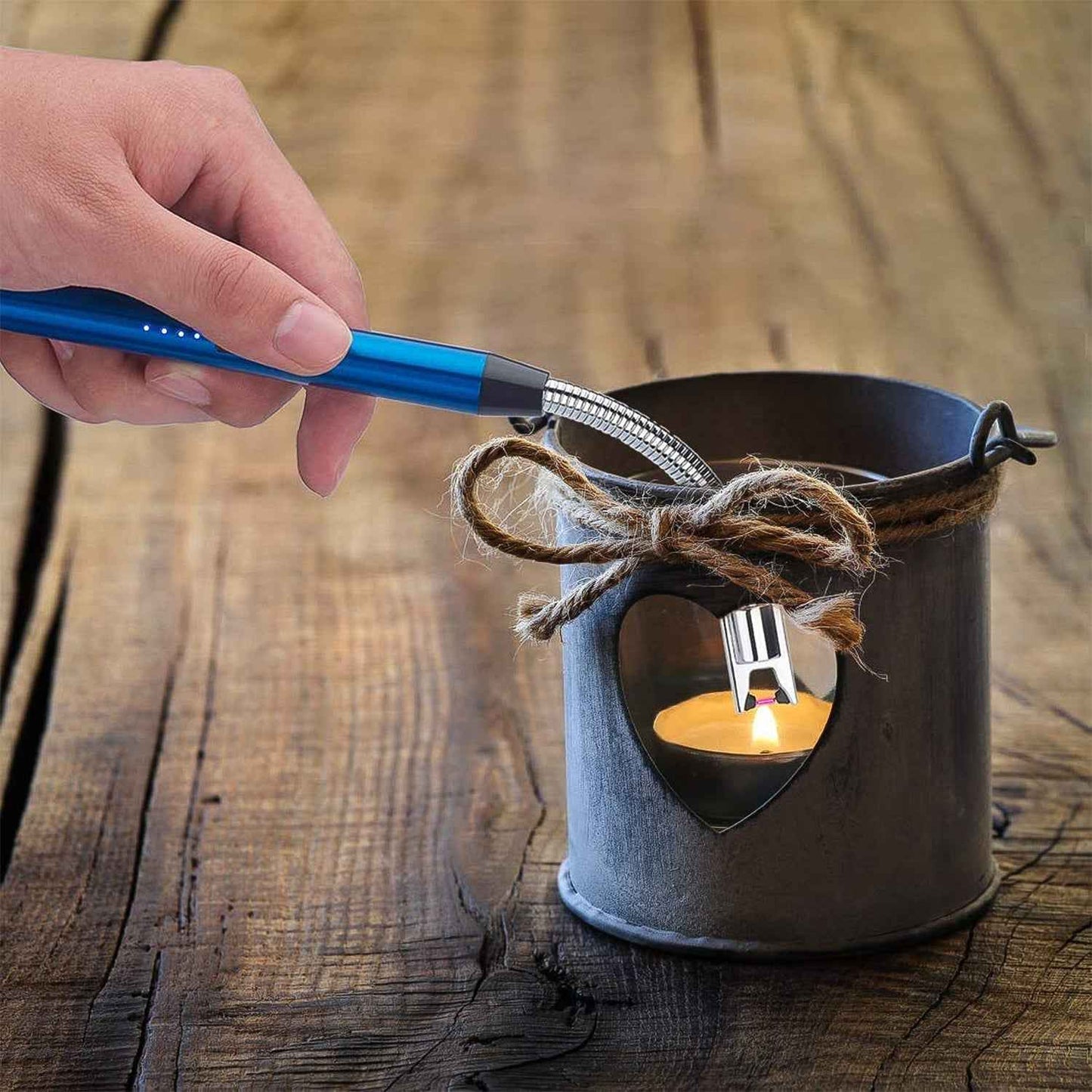 Electronic Smoking Plasma Lighters for Multipurpose Like Candles Grill BBQ (1 Pc / Mix Color)