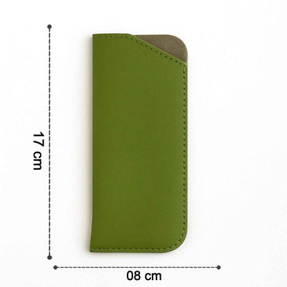 Slim PU Leather Glasses Sleeve - (1 Pc)