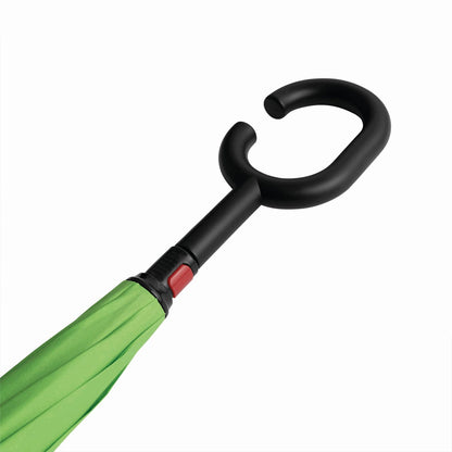 Foldable UV & Rain Umbrella with C-Shaped Handle – Kids (1 Pc / Mix Color)