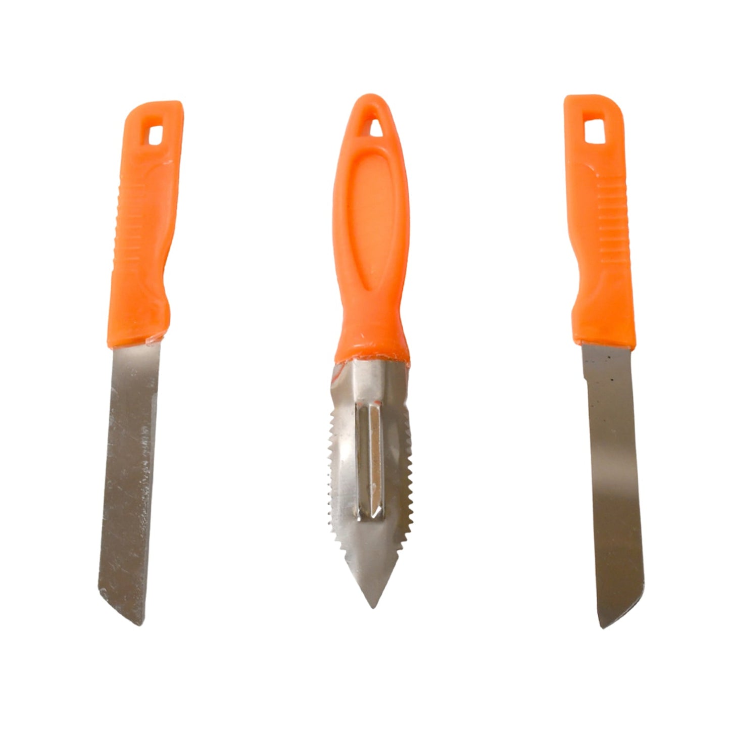 3in1 Multipurpose Stainless Steel Classic Kitchen Knife Set of 3