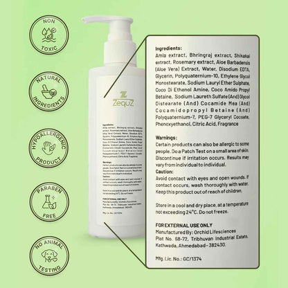 Zequz Anti Hair Fall Shampoo - (1 Pc / 250ML)