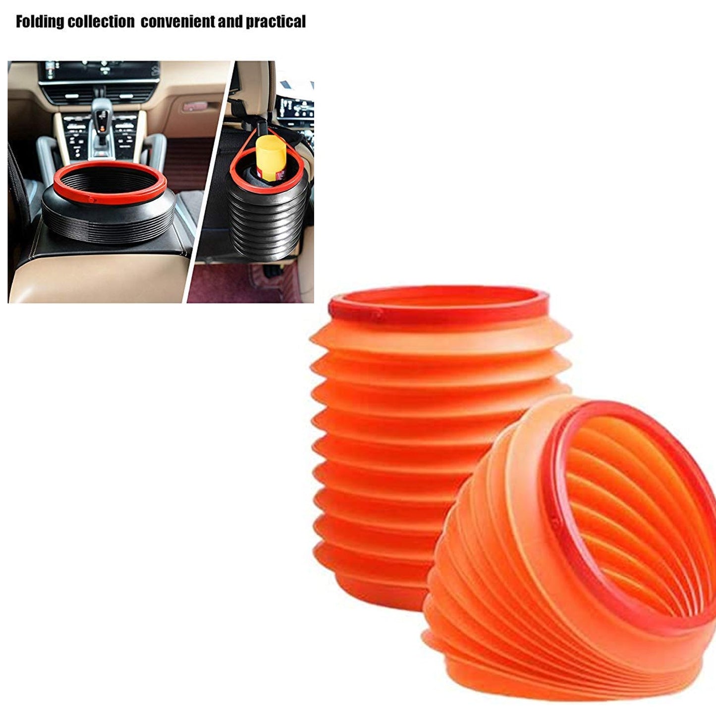 Foldable Storage Bucket – Water Container & Dustbin for Home, Car, Kitchen