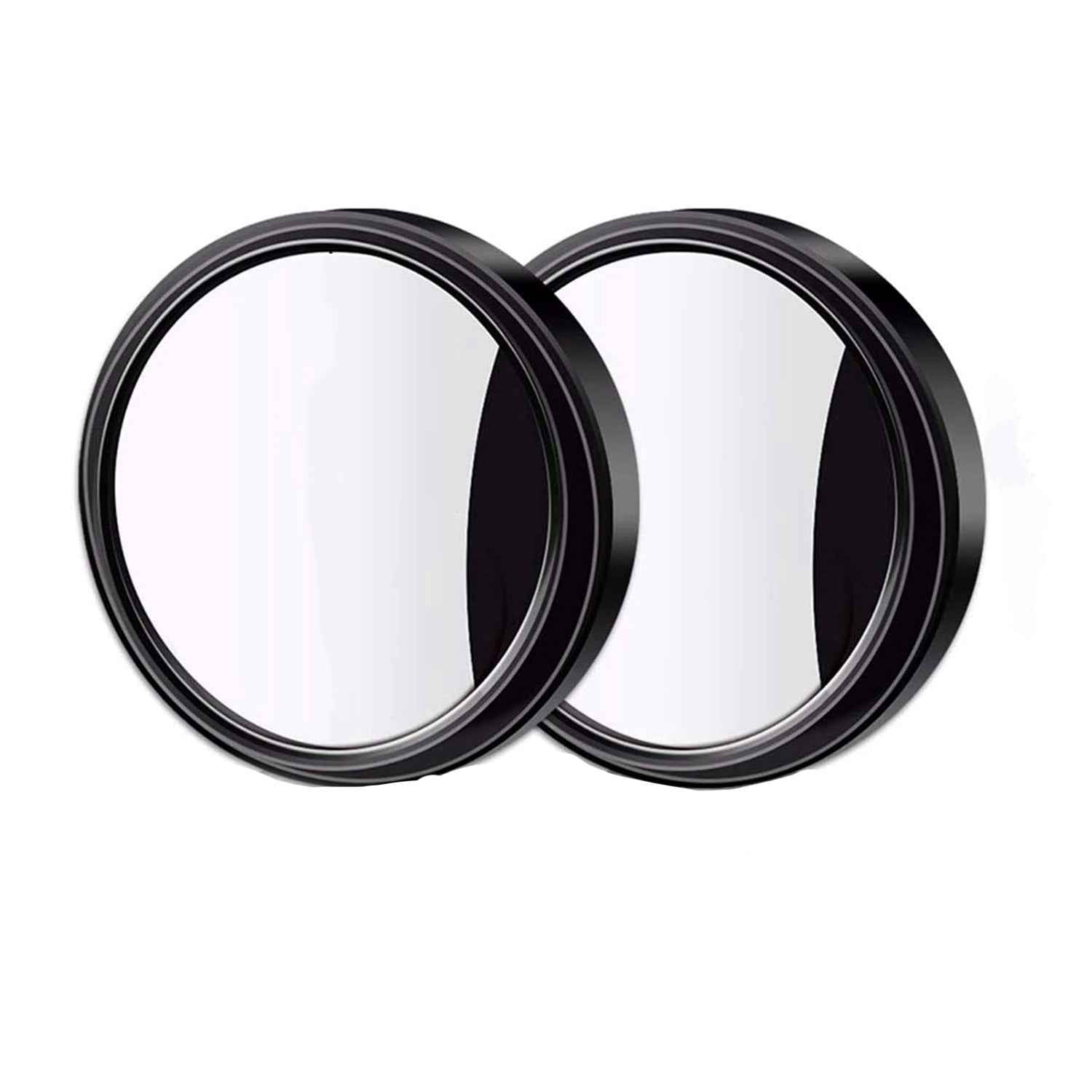 Car Blind Spot Side Mirror Round HD Glass Blind spot Mirror Rear View Mirror (2 Pcs Set)