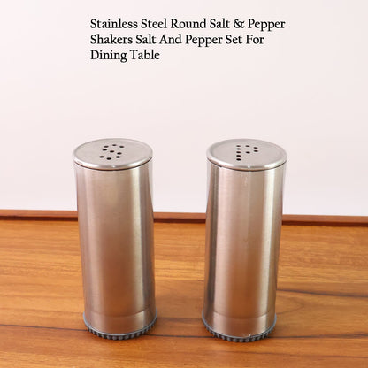 Supermom Stainless Steel Salt and Pepper Shaker Set (2 Pc)