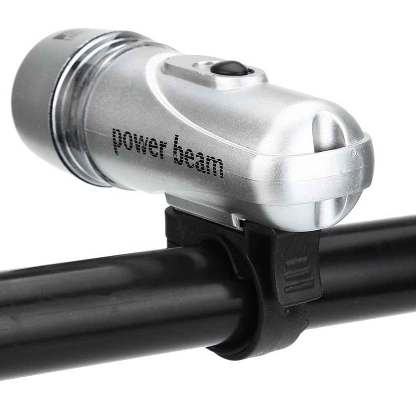 Power Beam LED Bicycle Headlight - (1 Pc)