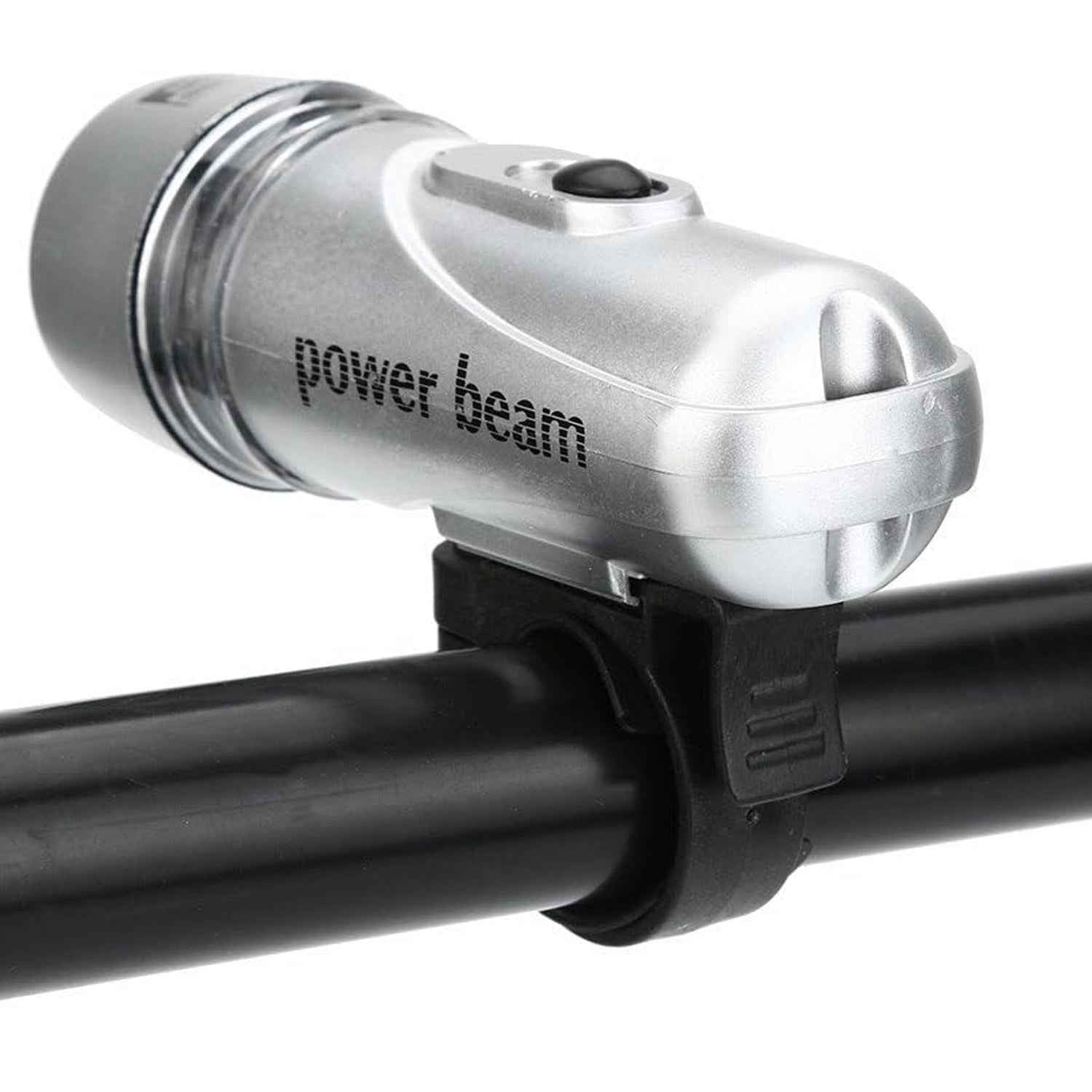 Power Beam LED Bicycle Headlight - (1 Pc)