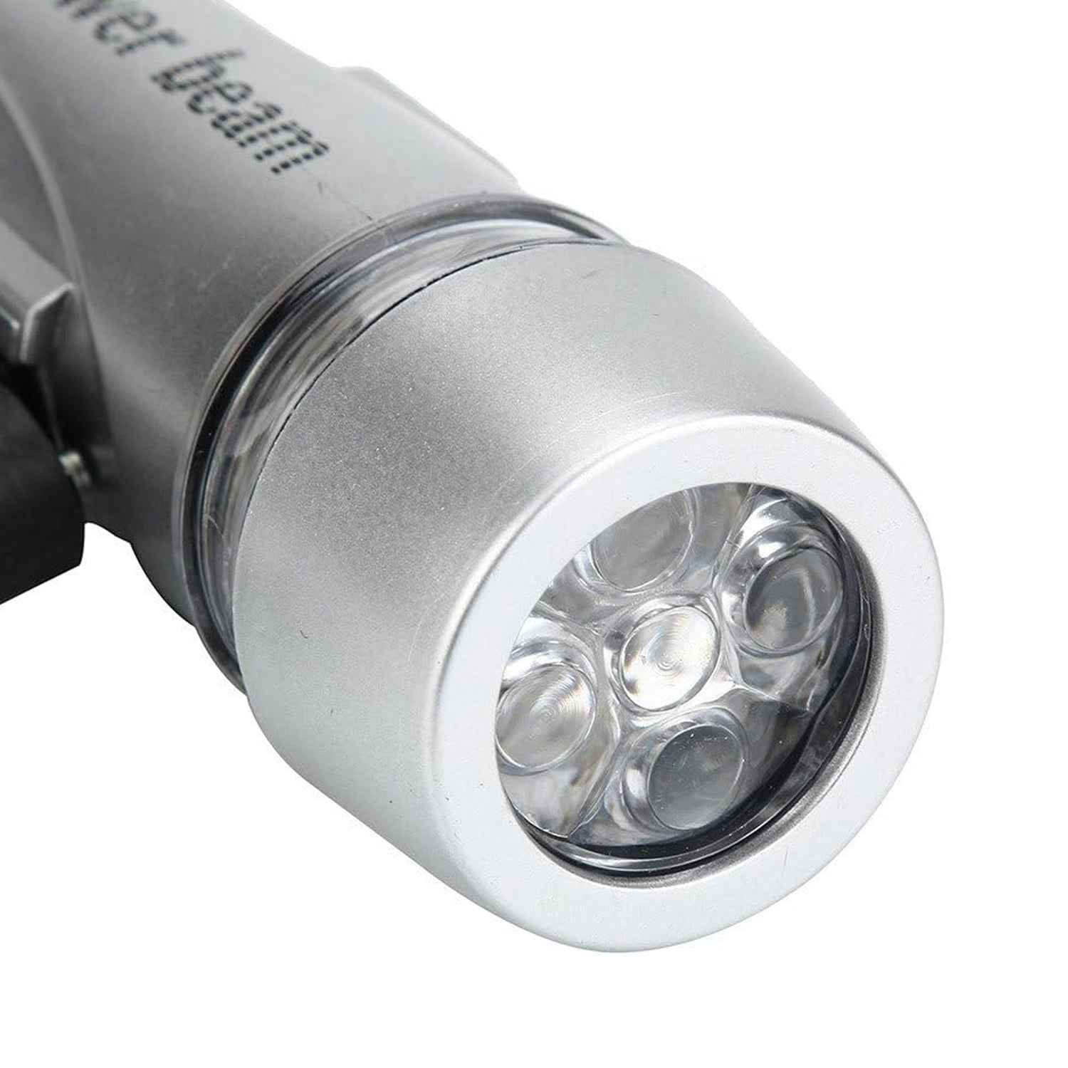 Power Beam LED Bicycle Headlight - (1 Pc)
