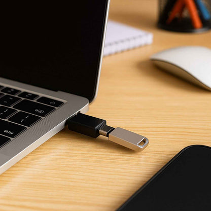 USB Micro & Type-C  to USB-A OTG Adapter - (2 Pc / Set)