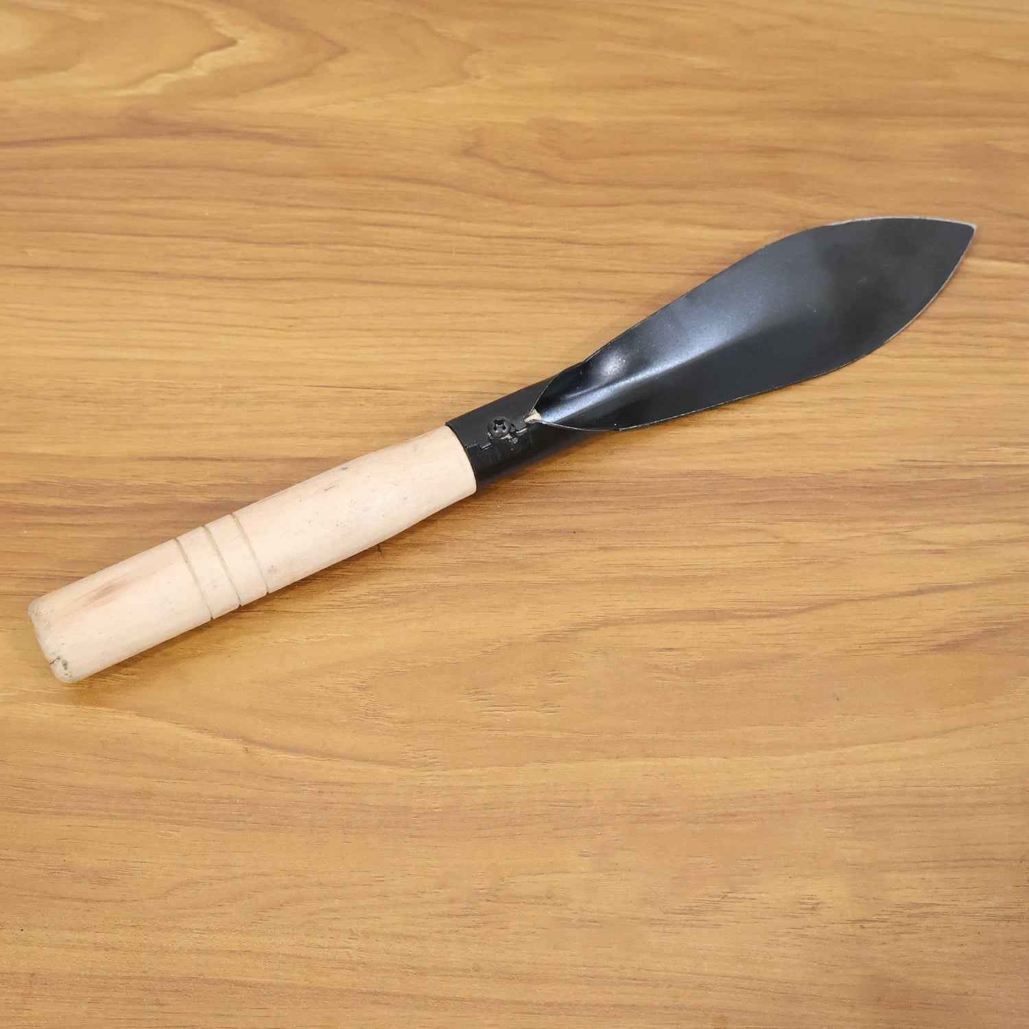 Heavy Duty Gardening Trowel with Wooden Handle (1 Pc)