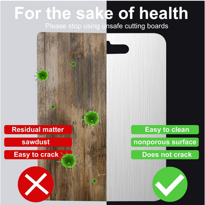 Apex Large Stainless Steel Multipurpose Chopping & Cutting Board (260x360mm / 1 Pc)