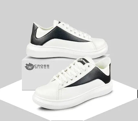 Stylish Fancy Synthetic Leather Casual Sneakers Shoes For Men