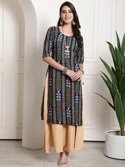 New Tranding Stylish Crepe Printed Kurti For Women