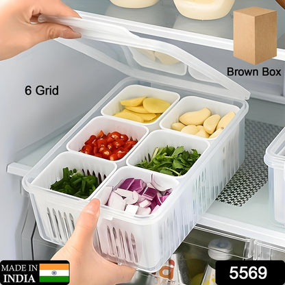 Fridge Storage Box – Freezer Vegetable & Meat Organizer Drawer